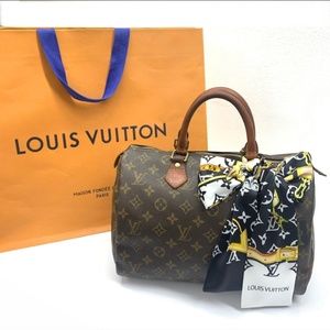 Louis Vuitton Speedy 30  Monogram Handbag